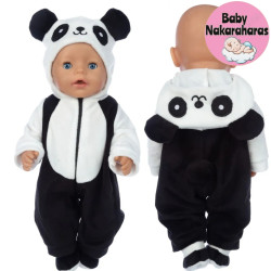 Mono pijama oso panda bebé...