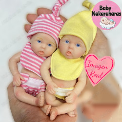 Set muñecas gemelas bebé...