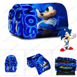 Estuche escolar Sonic