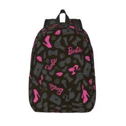 Mochila negra Barbie