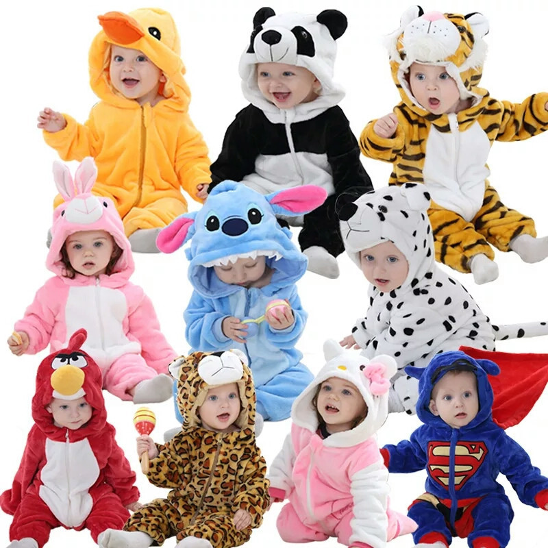 Pijama mameluco animales bebe