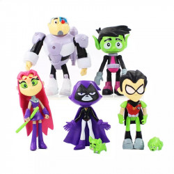 Set muñecos Teen Titans Go