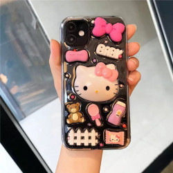 Funda iPhone 3D Hello Kitty