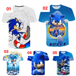Camiseta Sonic infantil