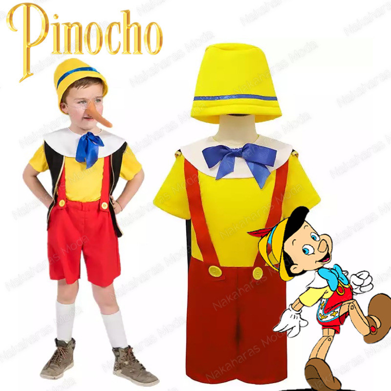 Medición Reconocimiento máximo Disfraz Pinocho Disney