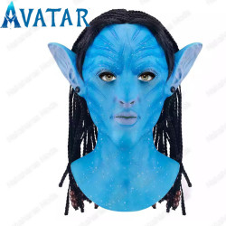 Máscara disfraz Avatar mujer