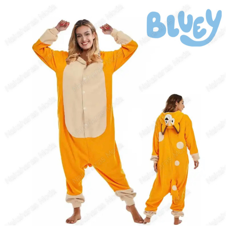 Disfraz pijama kigurumi Bingo - Bluey y Bingo
