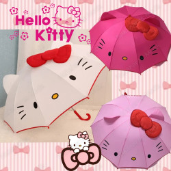 Paraguas 3D Hello Kitty