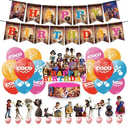 Set decoración cumpleaños Coco