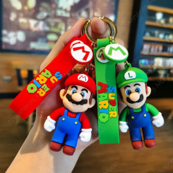 Llavero 3D Super Mario Luigi