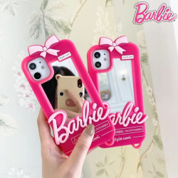 Funda 3D espejo Iphone Barbie