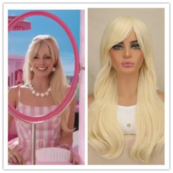 Peluca Barbie rubia