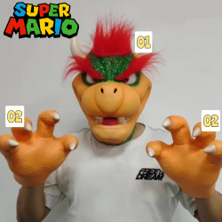 Máscara Bowser - Super Mario