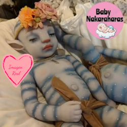 Bebé silicona muñeco Avatar