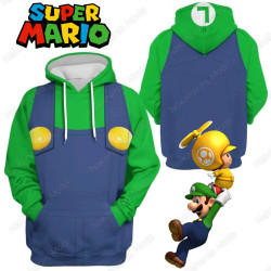 Sudadera Luigi - Super Mario